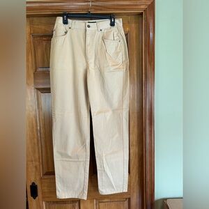 Lauren Ralph Lauren High-Rise Women's Jeans in Light Tan